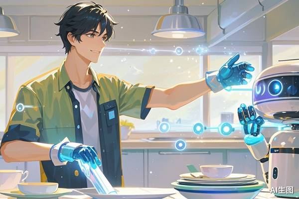 为了让机器人学会做家务，这家公司做了一副 200 美元的「技能手套」