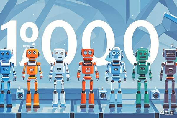 量产10000台人形机器人,智元“超车”特斯拉