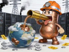 供应紧张与 AI 需求推动铜价一路猛涨，每吨接近 1.2 万美元