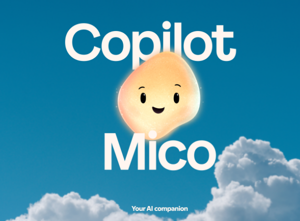 微软推出全新AI形象 Mico,Clippy 回归“变身”人工智能好友